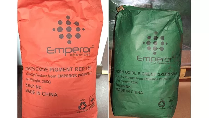 Iron oxide bag